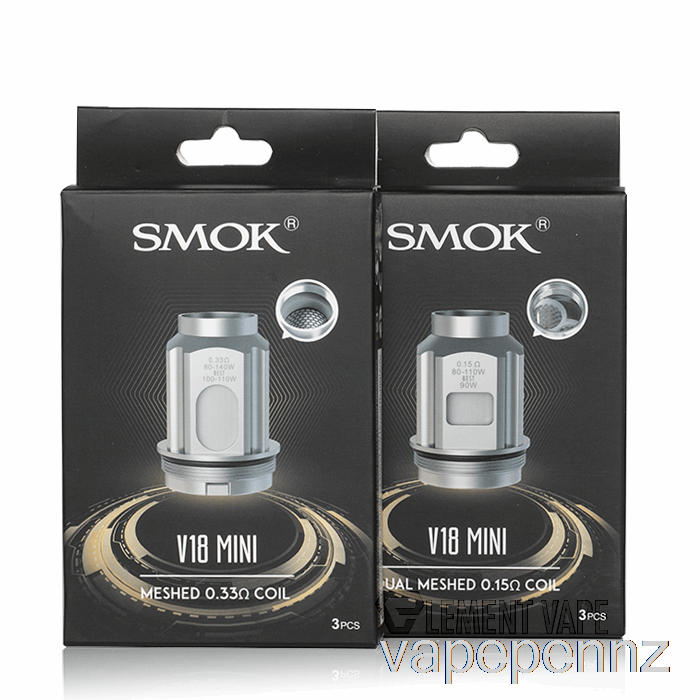 SMOK TFV18 MINI Replacement Coils 0.2ohm TFV18 Mini Mesh Coils VAPE NZ
